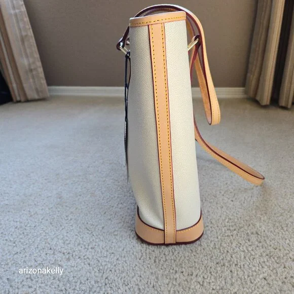 NWT Dooney & Bourke Whitney Tote Bone Leather - Picture 6 of 16